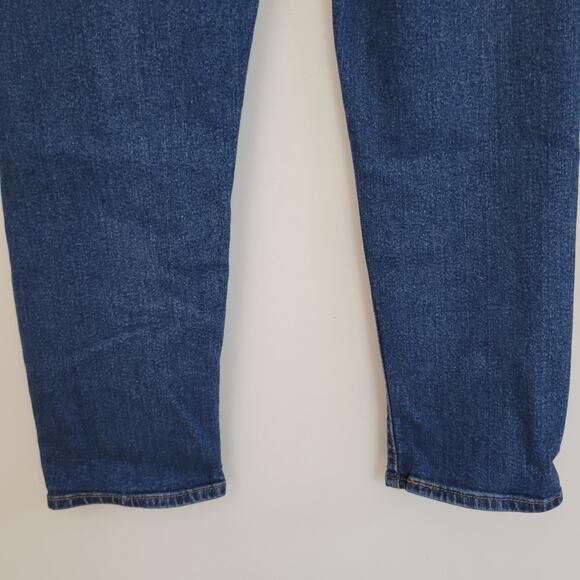 Levi's Wedgie Straight Jeans Thick Denim High Waisted Button Fly Women 30 x 28 - Picture 10 of 13